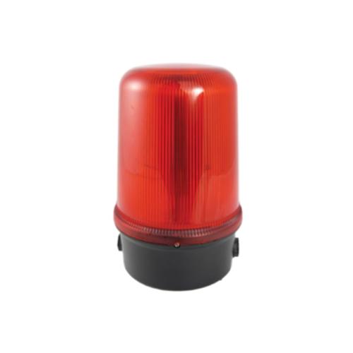 Feu flash cadence variable 15J 230Vca Rouge 220xø140mm IP65 Feu flash cadence variable 15J 230Vca Rouge 220xø140mm IP65