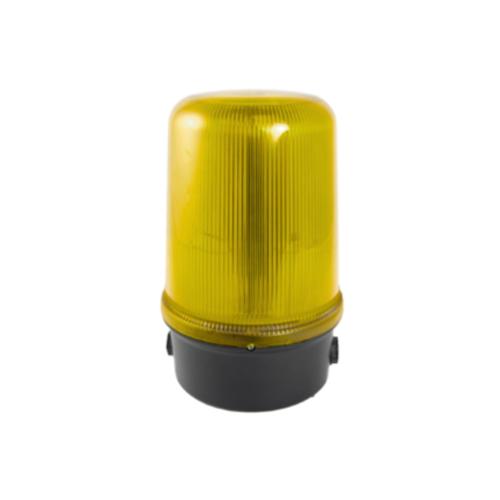 Feu flash cadence variable 15J 230Vca Jaune 220xø140mm IP65