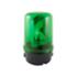 Maxi feu tournant 35W 24Vcc Vert 220xø140mm IP65