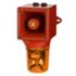 Combiné Feu tournant/113dB OPTASON® 207-253 Vca - Orange - 64 sons