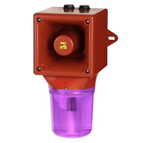 Combiné xénon 5J/120 dB OPTASON® 103.5-126.5 Vca - Magenta - 64 sons