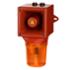Combiné LED / 120 dB OPTASON® 90-253 Vca / 120-253 Vcc - Orange