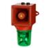 Combiné Feu tournant/120dB OPTASON® 207-253 Vca - Vert - 64 sons