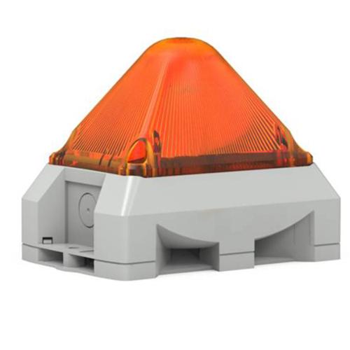 Combiné pyramidal 15J 103dB 24Vcc Orange IP66