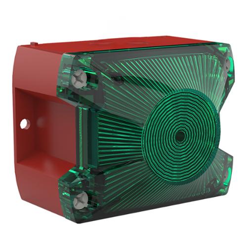 Feu flash 5J 24Vcc 300mA Vert IP66