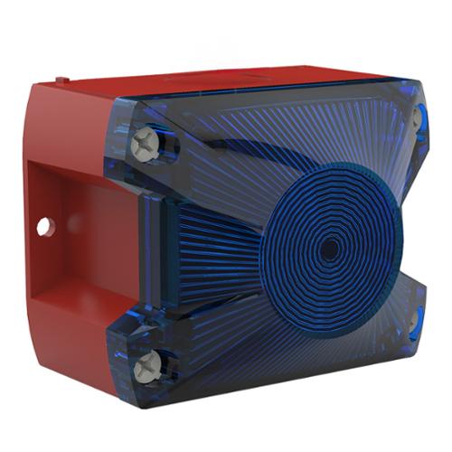 Feu flash 5J 230Vca 25mA Bleu IP66
