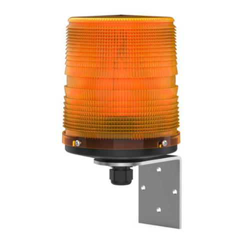 Feu LED haute luminosité Equerre Multimode IP55 24Vcc optique orange
