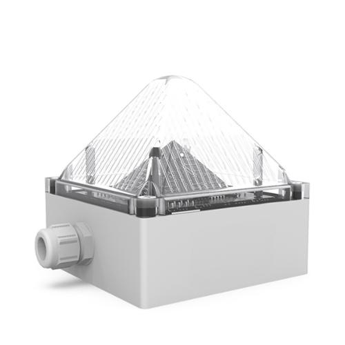 Feu flash Quadro 13J 230Vca optique Transparent IP66/67