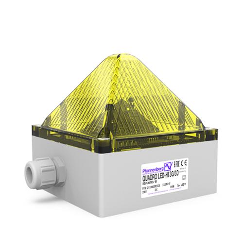 Feu flash Quadro 13J 230Vca optique Jaune IP66/67