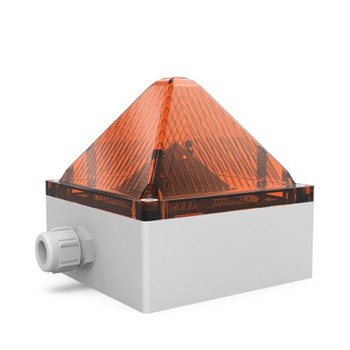 Feu flash Quadro 10J certifié SIL2 230Vca optique Orange IP66/67