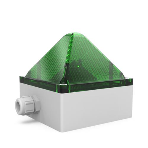 Feu flash Quadro 10J certifié SIL2 230Vca optique Vert IP66/67