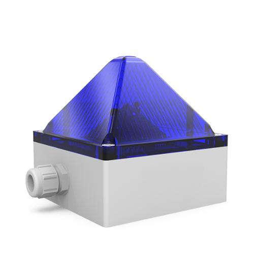 Feu à LED industriel multimodes 12/24/48Vcc optique Bleu