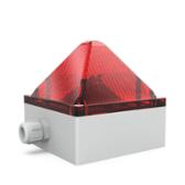 Feu LED-HI Quadro 3G/D 75 cd 230Vca optique Rouge IP67 Zone 2,22