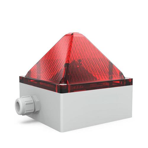 Feu LED-HI Quadro 3G/D 75 cd 230Vca optique Rouge IP67 Zone 2,22
