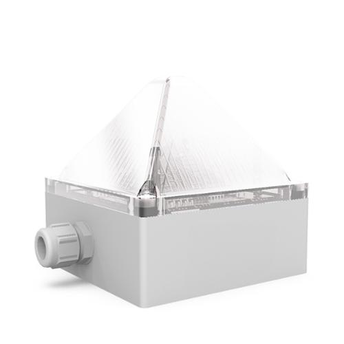 Feu flash Quadro 13J synchronisé 230Vca optique Blanc IP66/67