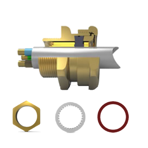 ATEX cable gland with accessories