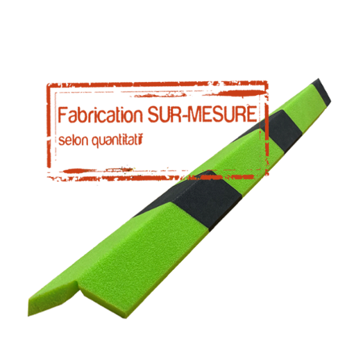 Amortisseur de chocs en mousse Amortiflex® A101 vert noir projet