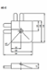 Angle de fixation passe-fils Aluminium unitaire pour tapis CKP Angle de fixation passe-fils Aluminium unitaire pour tapis CKP