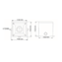 Diffuseur vocal enregistrable 110dB IP66 4 messages 30 secondes