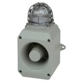 Combiné vocal/sonore 110dB flash 5J IP66 en fonte Aluminium avec grille