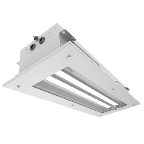 Flush-mount luminaire white room