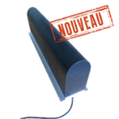 Bumper à détection - Support 100mm Force de déclenchement < 100n/10kg