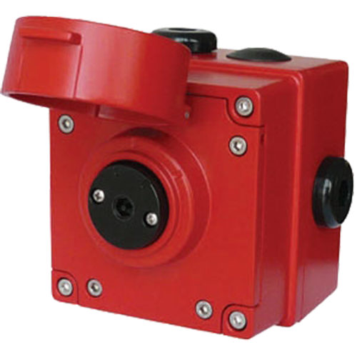 ATEX manual trip switch with key IP66 - With end-of-line resistance