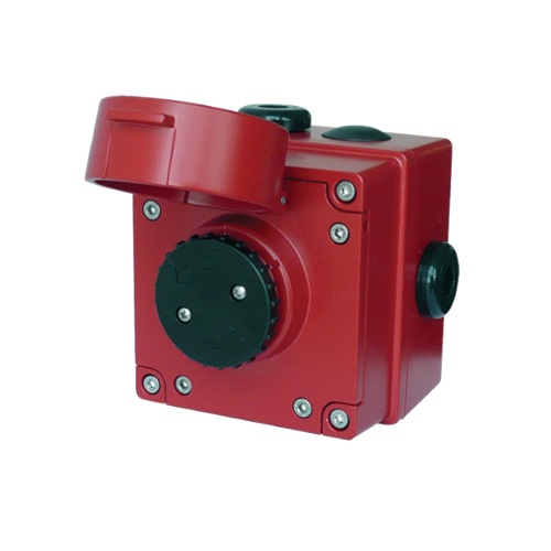 ATEX IP66 manual trip switch with end-of-line resistance