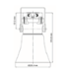 Sirène électronique ATEX 123dB Exd Aluminium - 32 sons IP66 IP67