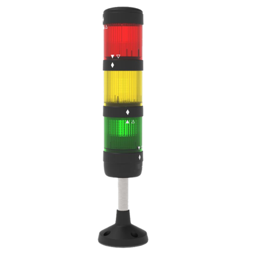 Colonne lumineuse préconfigurée BR50 - 3 étages - Ø54 mm