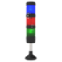 Colonne lumineuse préconfigurée BR50 - 3 étages - Ø54 mm