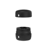 Modules embase et couvercle pour colonne lumineuse BR50 Ø 54 mm