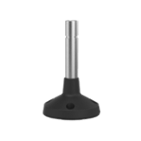 Support tube avec pied pour colonne lumineuse BR50 Ø54 mm