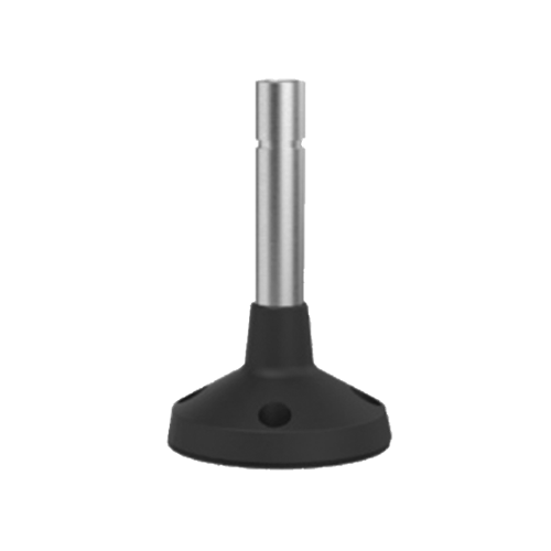 Support tube avec pied pour colonne lumineuse BR50 Ø54 mm