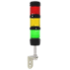 Tube 100 mm avec équerre pour colonne BR50 Ø54 mm