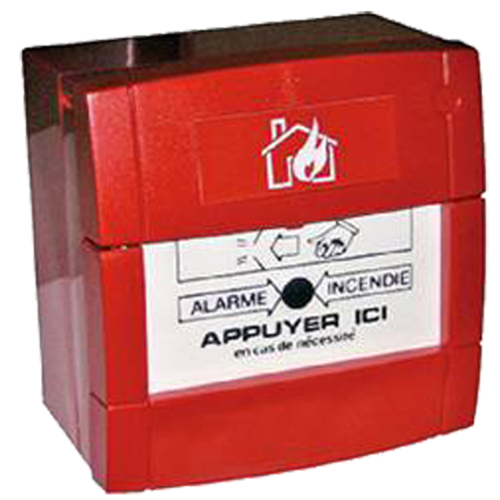 Déclencheur manuel résistif 910 ohm Membrane déformable