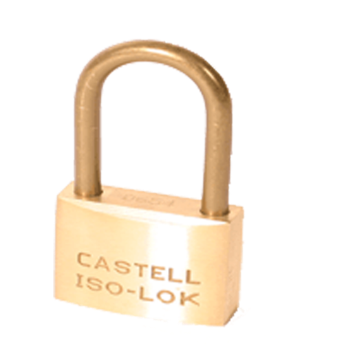 Brass Iso-Lok® padlocks 50 mm body Shank 48 mm identical combinations