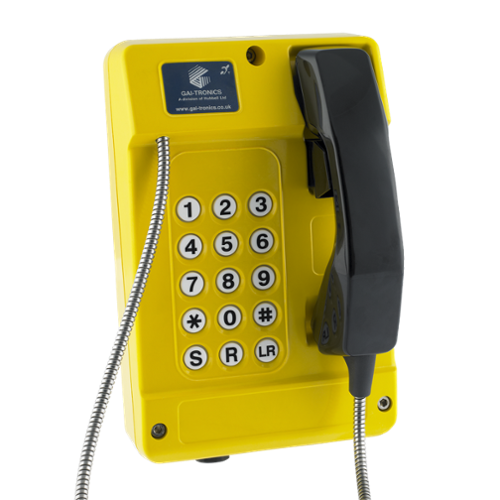 Robust & waterproof IP65 telephone for aggressive environments