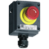 Emergency stop diameter 55 93x80x72mm 1no 1nf 10A