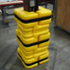 Column shock absorber 400x400 for 100x100 and 200x200 mm pillars