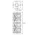 Column shock absorber 400x400 for 100x100 and 200x200 mm pillars