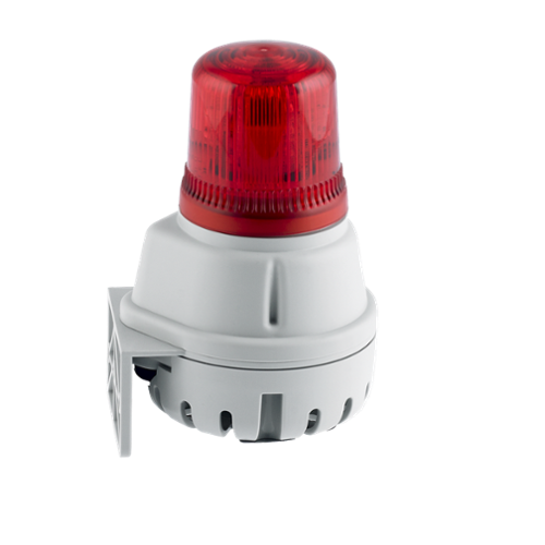 100dB signaller with LED 90 - 260Vac Blue lens cont.