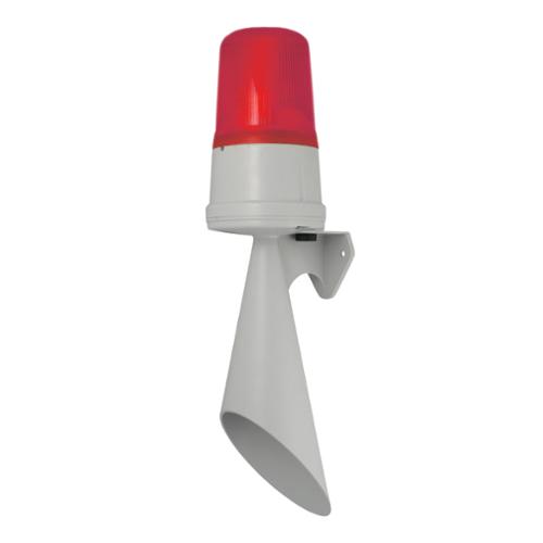 110dB signalling hooter - rotating 24Vdc Amber IP65