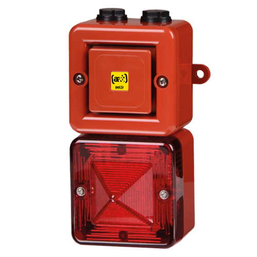 Combiné xénon 5J/100dB 10 sons - IP66 Combiné xénon 5J/100dB 10 sons - IP66