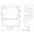 Projecteur LED Zone 2 et 22 100-254 Vca - IP66/67