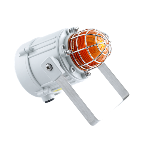 Feu flash 10J ABS haute résistance IP66/67 avec grille de protection Feu flash 10J ABS haute résistance IP66/67 avec grille de protection