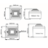 Mini combiné sirène 100 dB (A) feu LED IP66 10 sons