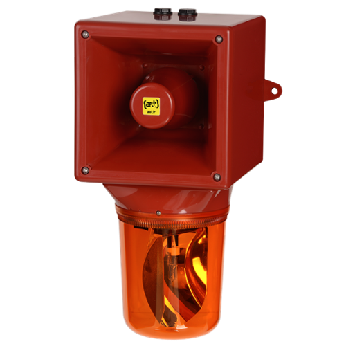 Combiné Feu Tournant/124dB OPTASON® 64 sons - IP65 Combiné Feu Tournant/124dB OPTASON® 64 sons - IP65