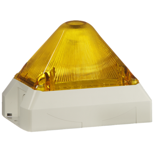 Pyramid-shaped 10J strobe light IP66