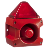 Combiné sirène 107 dB feu flash 10J IP66